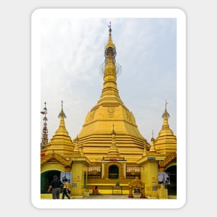 Sule Pagoda2. Rangoon Sticker